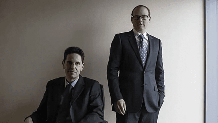 Mark Landau and Raphael Lamm in the early days of L1 Capital